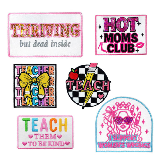 SUPERVALUECHOICE HCSEYB00018 Girls' Sequin Embroidered Patches