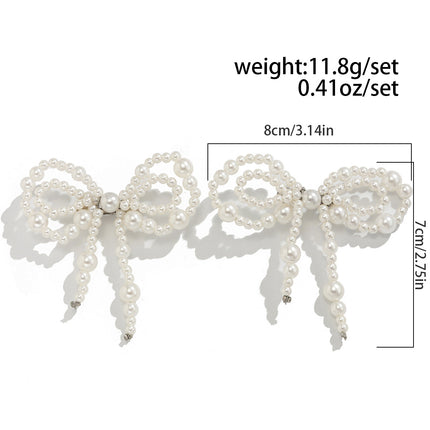 SUPERVALUECHOICE HCSESA00015 Imitation Pearl Bow Brooch