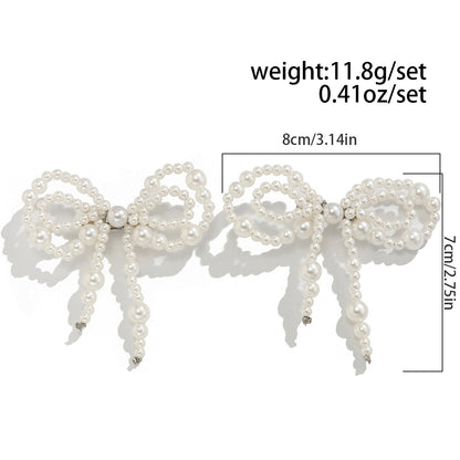 SUPERVALUECHOICE HCSESA00015 Imitation Pearl Bow Brooch