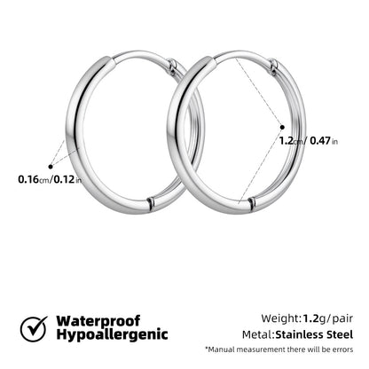 SUPERVALUECHOICE HCSETA00015 Elegant Hoop Earrings