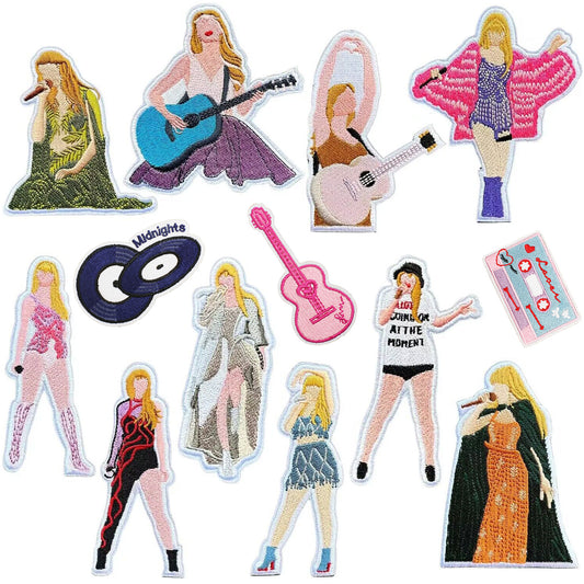 SUPERVALUECHOICE  HCSEYB00007 Taylor Swift Embroidered Fabric Patch