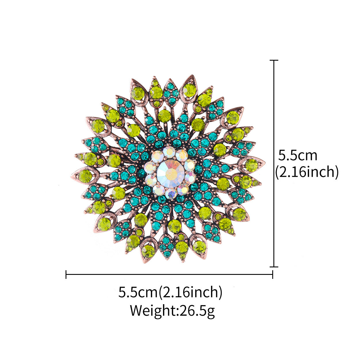 SUPERVALUECHOICE HCSESA00010 Sunflower Series Brooches