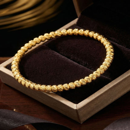 SUPÊR VÃLUE CHOICE HCSEX00008 Gold Bead Bracelet