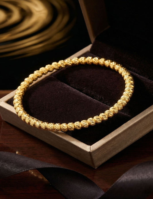 SUPÊR VÃLUE CHOICE HCSEX00008 Gold Bead Bracelet