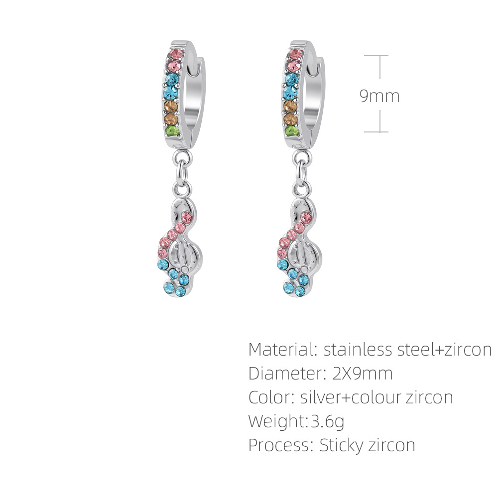 SUPERVALUECHOICE HCSETA00031  Music Note Earrings