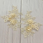 Champagne / 1 pair (2-piece set)