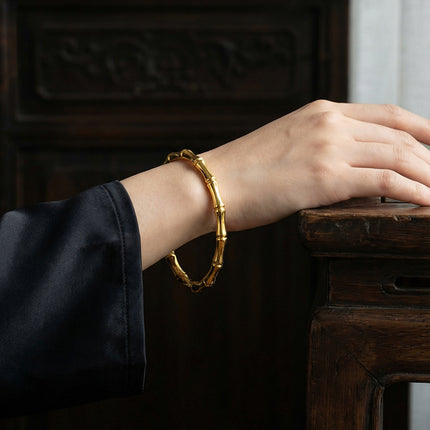 SUPÊR VÃLUE CHOICE HCSEX00011 Bamboo-patterned bracelet