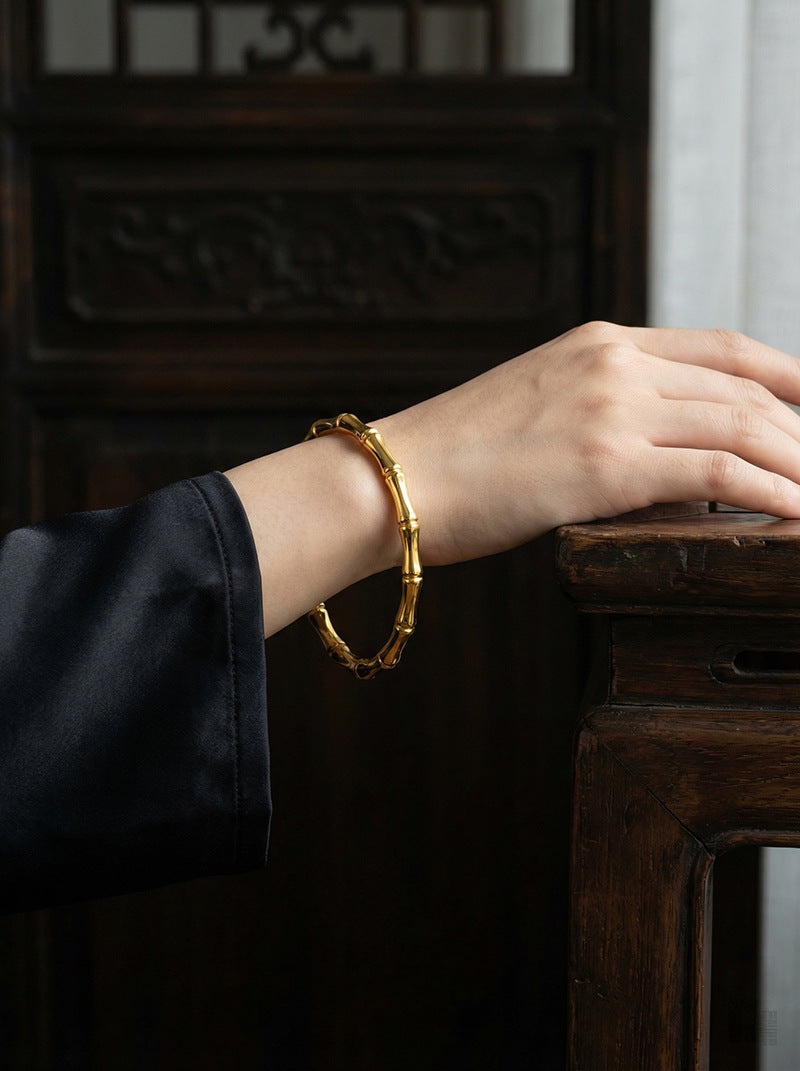 SUPÊR VÃLUE CHOICE HCSEX00011 Bamboo-patterned bracelet