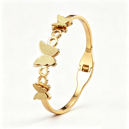 SUPÊR VÃLUE CHOICE HCSEX00032 Butterfly Circle Bracelet