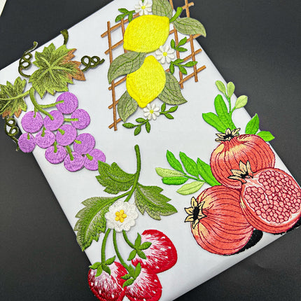 SUPERVALUECHOICE HCSEYB00042  Fruits Embroidered Fabric Patches