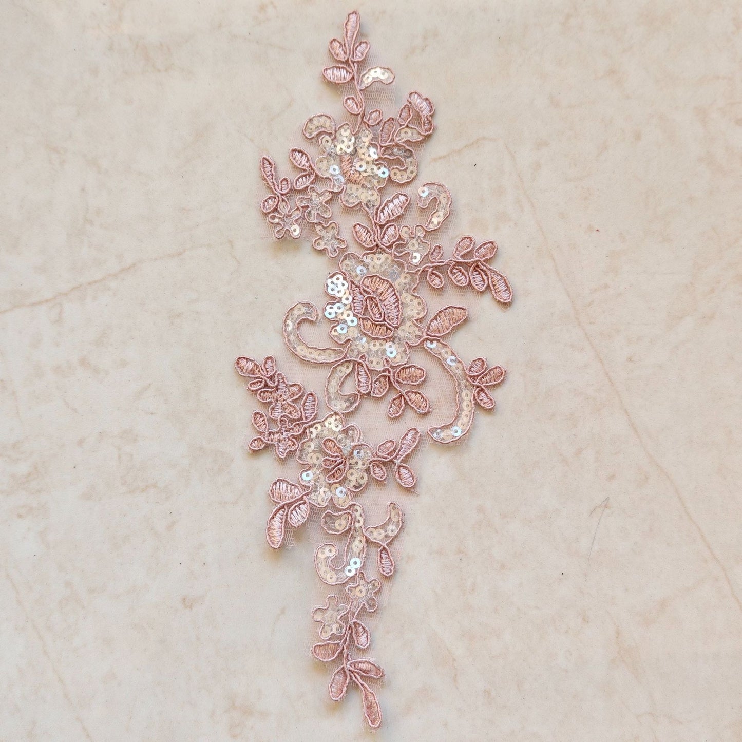SUPERVALUECHOICE HCSEYB00089 Floral Embroidered Fabric Patches 6.29'' X 8.66''