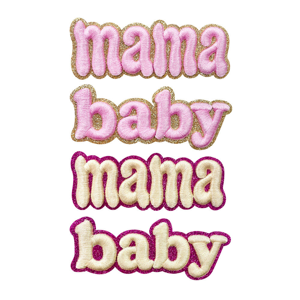 SUPER VALUE CHOICE  HCSEYB00003 mama embroidered fabric patch