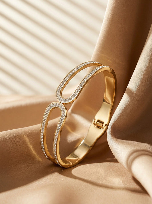 SUPÊR VÃLUE CHOICE HCSEX00028 Geometric Openwork Bracelet