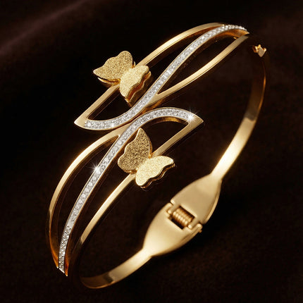 SUPÊR VÃLUE CHOICE HCSEX00036 Openwork Butterfly Bracelet