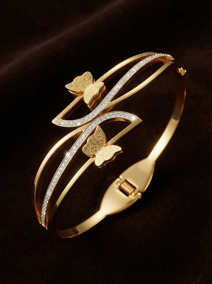 SUPÊR VÃLUE CHOICE HCSEX00036 Openwork Butterfly Bracelet