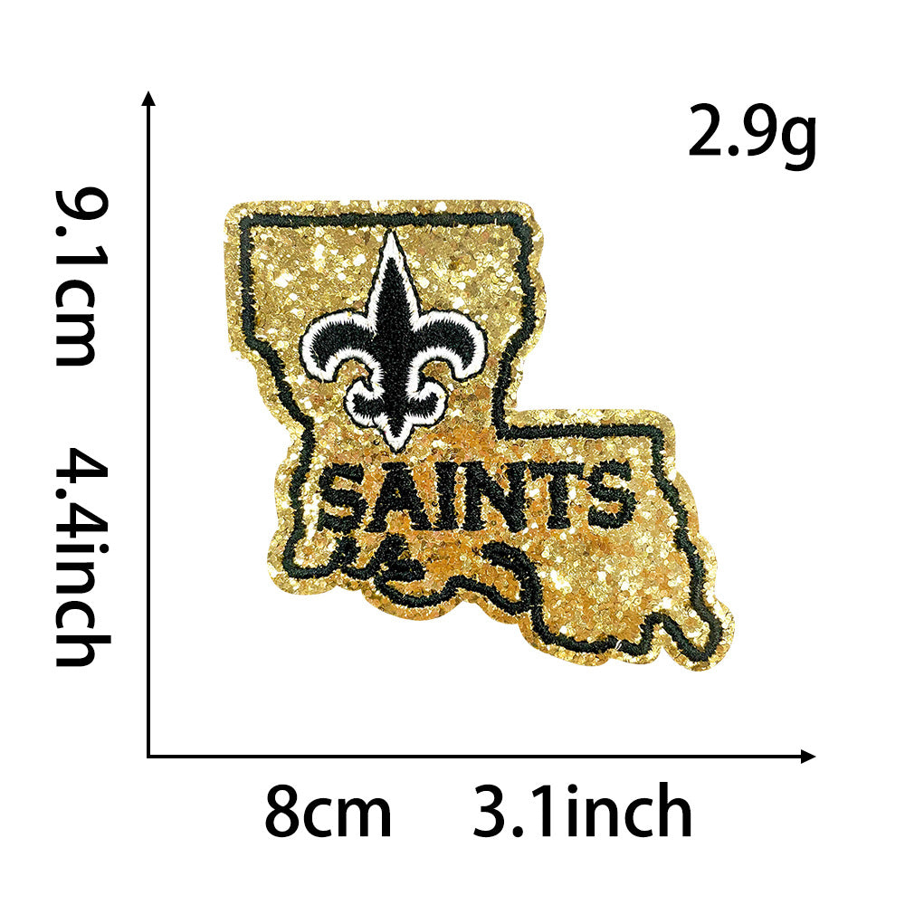SUPERVALUECHOICE HCSEYB00022 Football Team Embroidered Fabric Patch