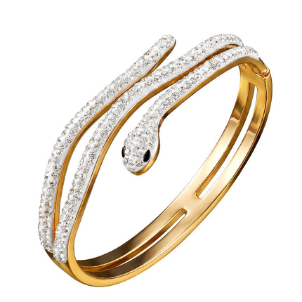 SUPÊR VÃLUE CHOICE HCSEX00013 Diamond-encrusted snake bracelet