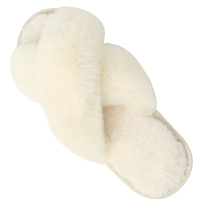 SUPERVALUECHOICE HCSEWB00014 Fluffy Fuzzy Slide Slippers