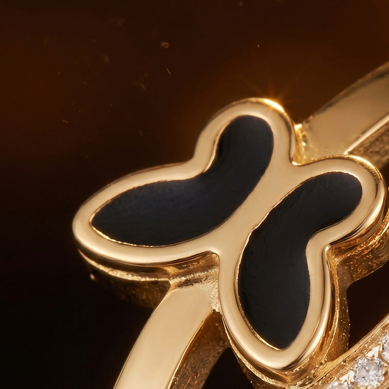 SUPÊR VÃLUE CHOICE HCSEX00034 Butterfly Bracelet with Diamonds