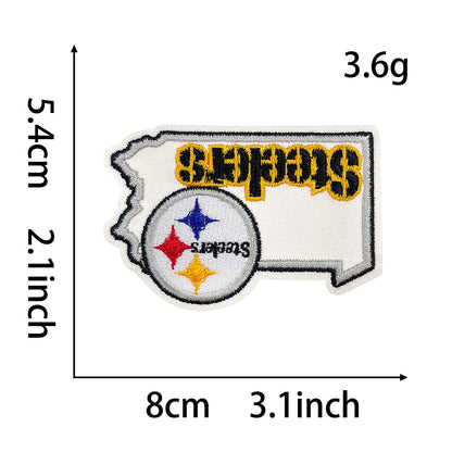 SUPERVALUECHOICE HCSEYB00022 Football Team Embroidered Fabric Patch