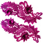 Dark Purple / 1 pair (2-piece set)