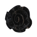 Black with Black Rhinestones / 1 PCS
