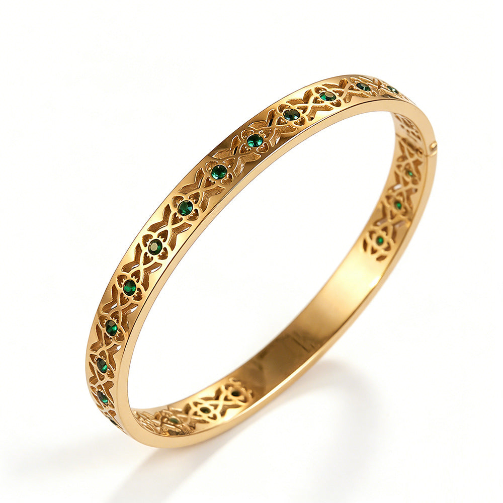 SUPÊR VÃLUE CHOICE HCSEX00002 Floral Openwork Bracelet