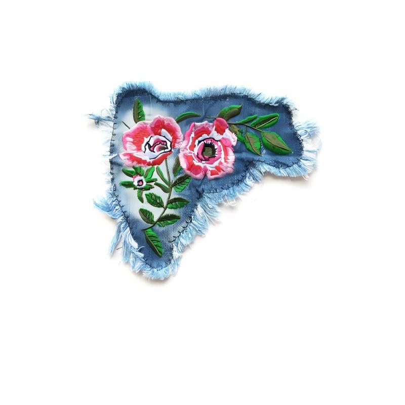 SUPERVALUECHOICE HCSEYE00010 Denim  embroidery clothing fabric patches
