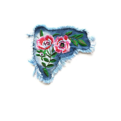 SUPERVALUECHOICE HCSEYE00010 Denim  embroidery clothing fabric patches