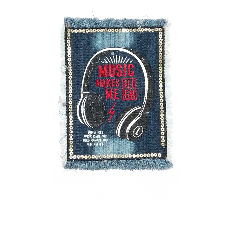 SUPERVALUECHOICE HCSEYC00014 Denim cartoon clothing fabric patches