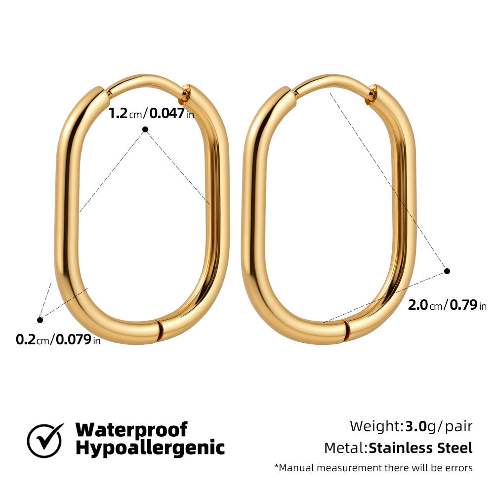SUPERVALUECHOICE HCSETA00011 Stylish Geometric Earrings