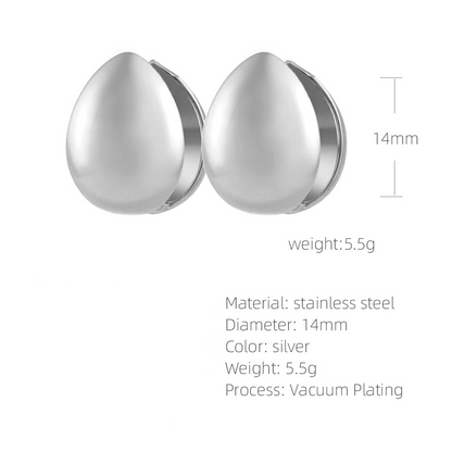 SUPERVALUECHOICE HCSETA00004 Smooth Geometric Earrings