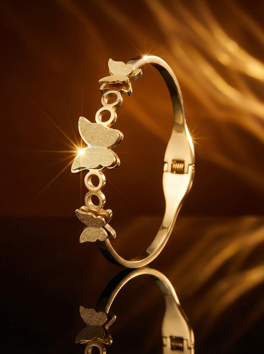 SUPÊR VÃLUE CHOICE HCSEX00032 Butterfly Circle Bracelet
