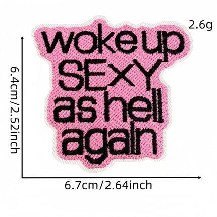 SUPERVALUECHOICE  HCSEYB00004 Y2K Embroidered Fabric Patch