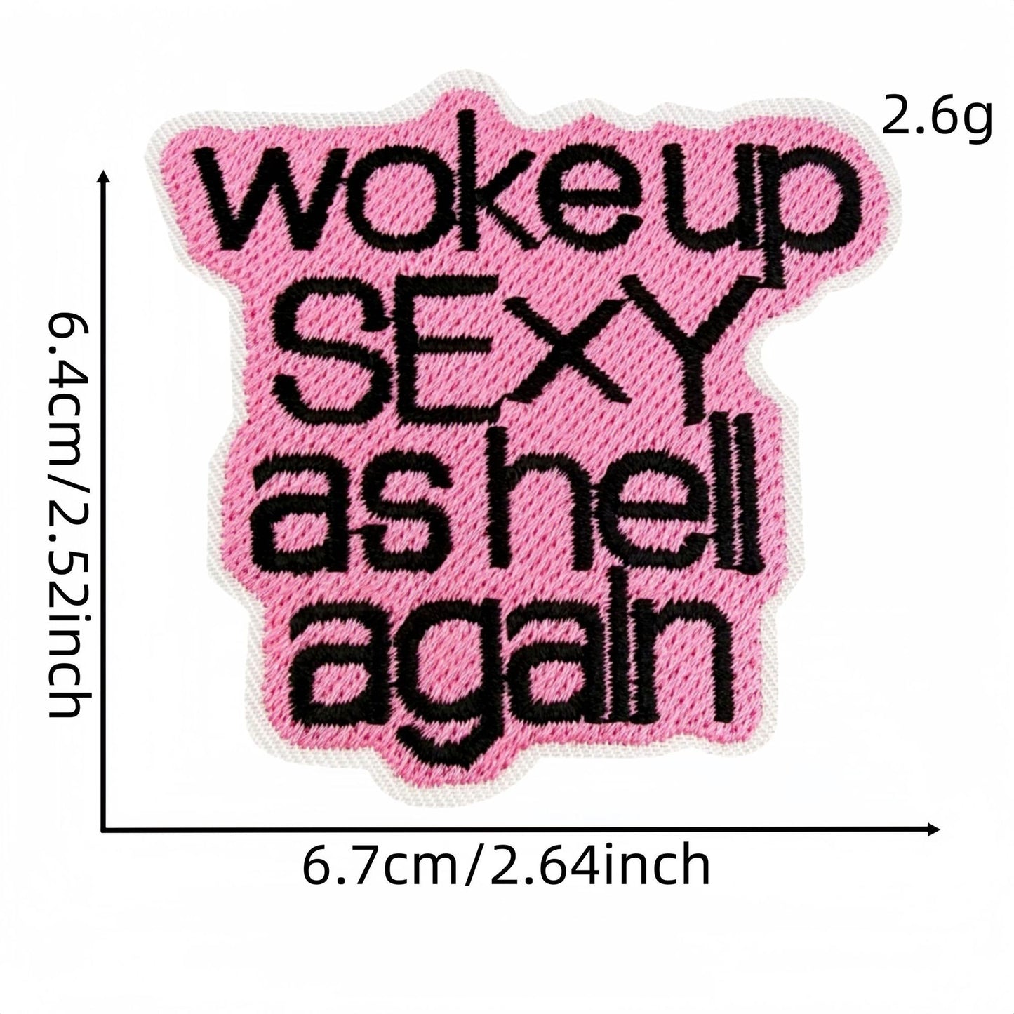SUPERVALUECHOICE  HCSEYB00004 Y2K Embroidered Fabric Patch