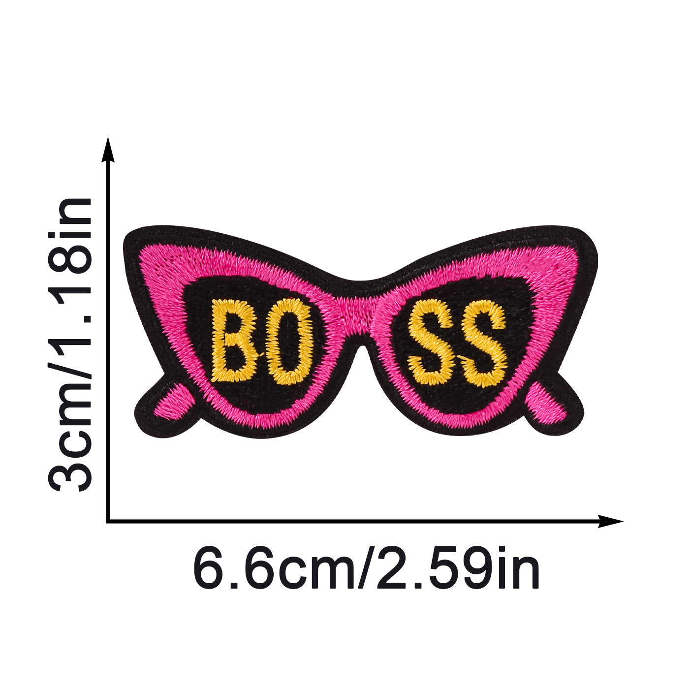 SUPERVALUECHOICE HCSEYB000118 Embroidered Fabric Patches