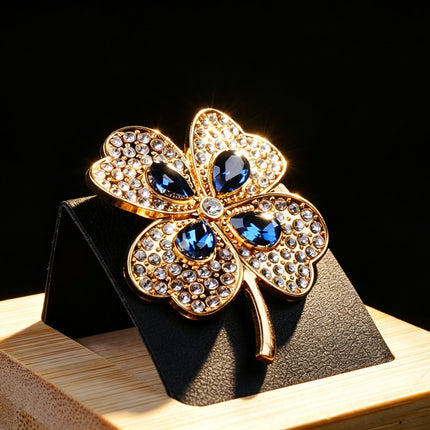SUPERVALUECHOICE HCSESA00097 Sparkling Rhinestone Lapel Brooches 1.69" × 1.30"