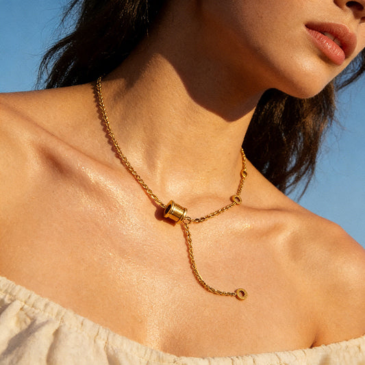 SUPERVALUECHOICE HCSEVA00007 Gold Pendant Necklace