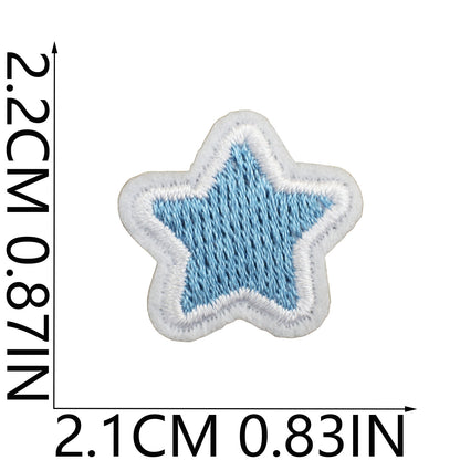 SUPERVALUECHOICE HCSEYSB000020 22Pcs Positive Motivational Slogan Embroidered Iron On Patches Clothing DIY Appliques