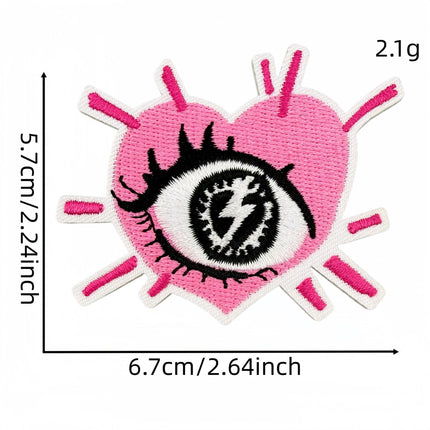 SUPERVALUECHOICE  HCSEYB00004 Y2K Embroidered Fabric Patch