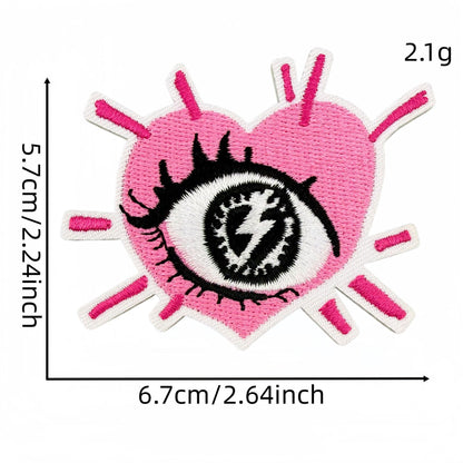 SUPERVALUECHOICE  HCSEYB00004 Y2K Embroidered Fabric Patch