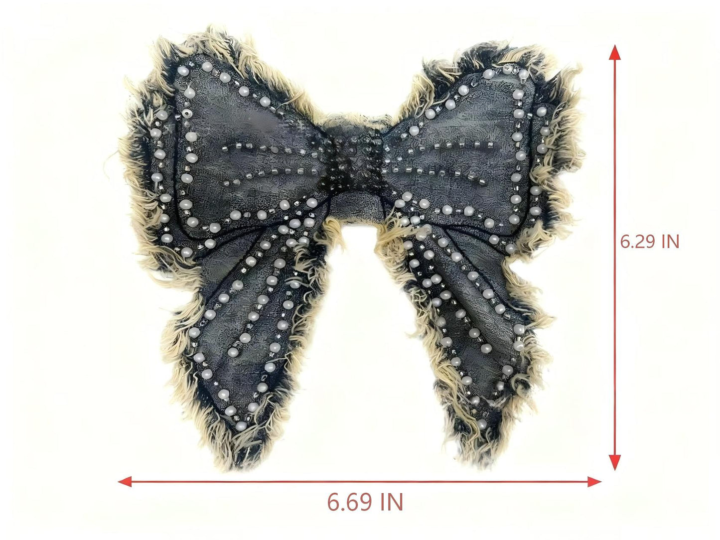 SUPERVALUECHOICE HCSEYE00008 Denim embroidery clothing fabric patches