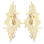 Beige / 1 pair (2-piece set)