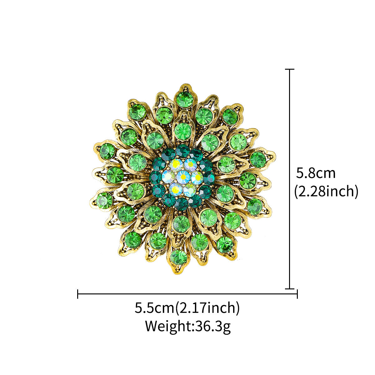 SUPERVALUECHOICE HCSESA00010 Sunflower Series Brooches