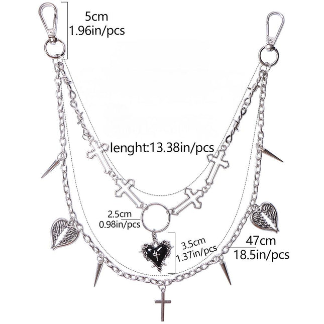 SUPERVALUECHOICE  CHRISTMAS HCSESD00002 DIY Women's Ins Style Pendant Chain