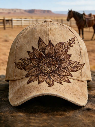 SUPERVALUECHOICE HCSEK00011 Vintage Washed Western Baseball Cap
