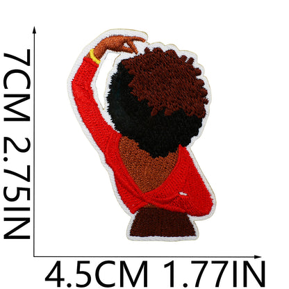SUPERVALUECHOICE HCSEYB00013 Black Girl Magic Embroidered Fabric Patch