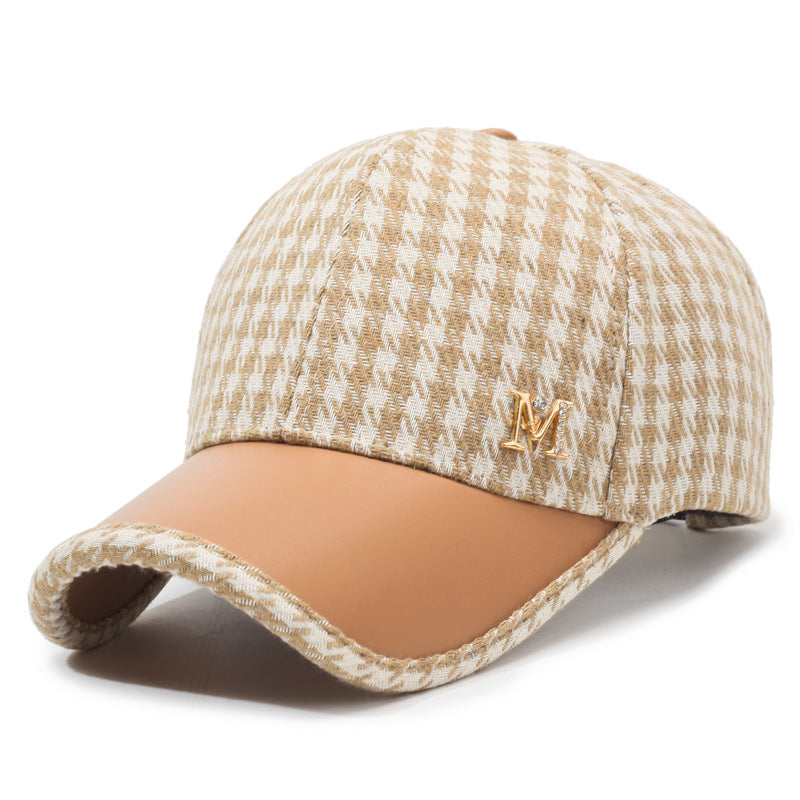 SUPERVALUECHOICE HCSEK00008 Vintage Houndstooth Baseball Cap