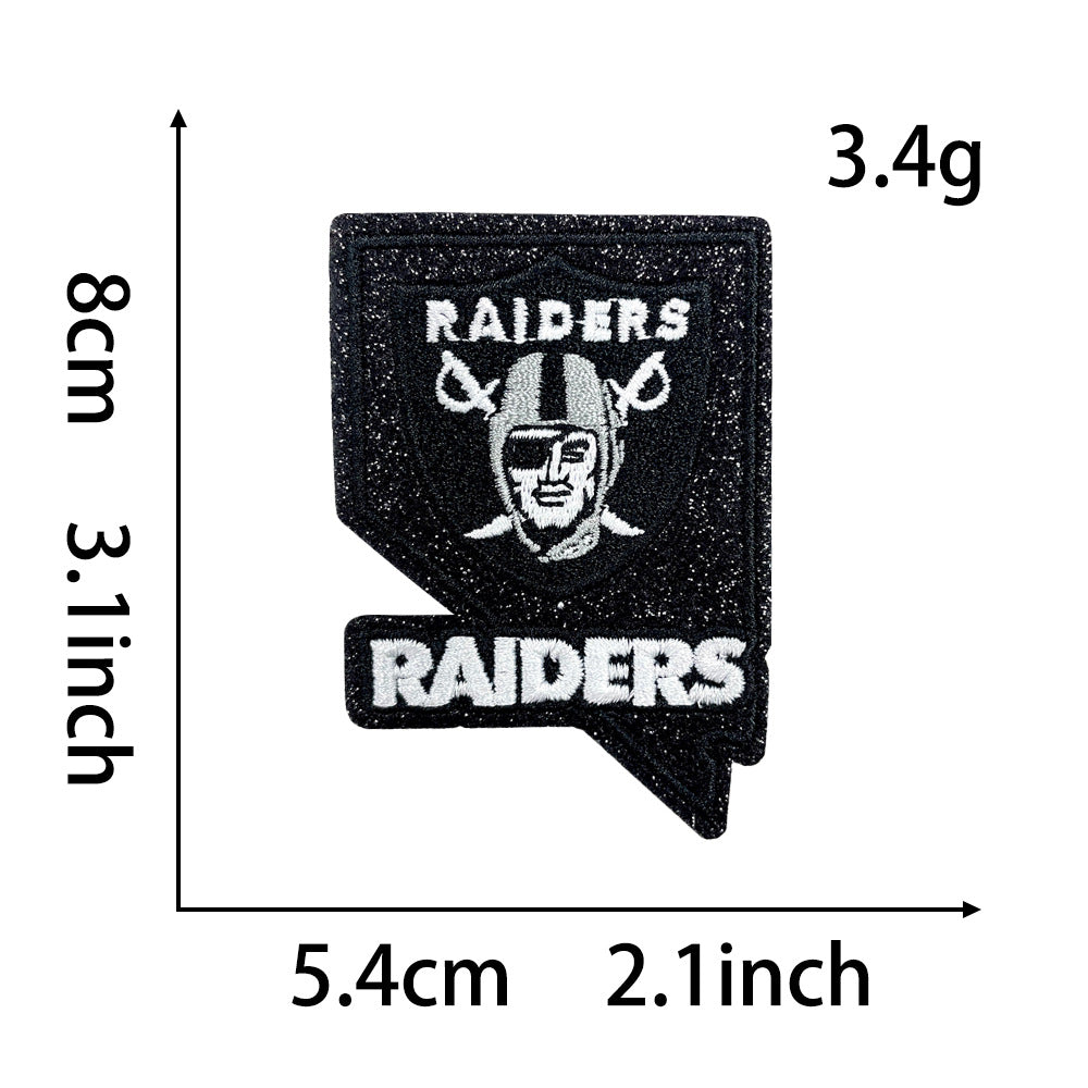 SUPERVALUECHOICE HCSEYB00023 Football Team Embroidered Fabric Patch