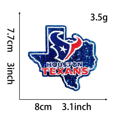 SUPERVALUECHOICE HCSEYB00023 Football Team Embroidered Fabric Patch